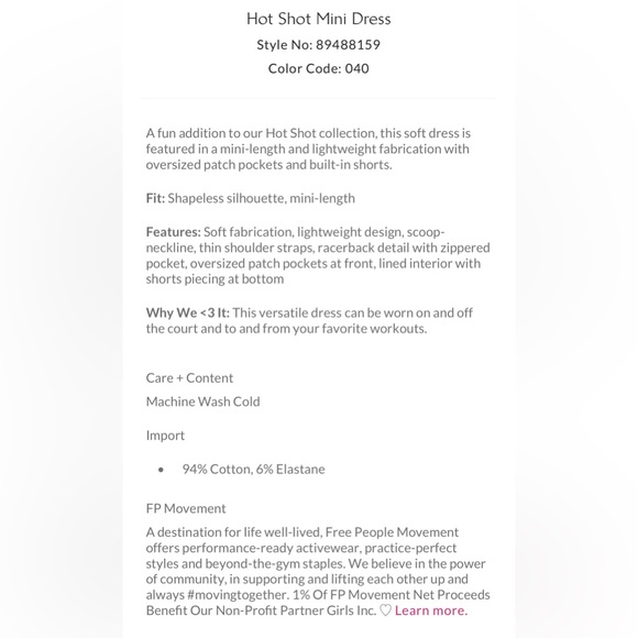 Free People Hot Shot Minidress - Picture 6 of 8